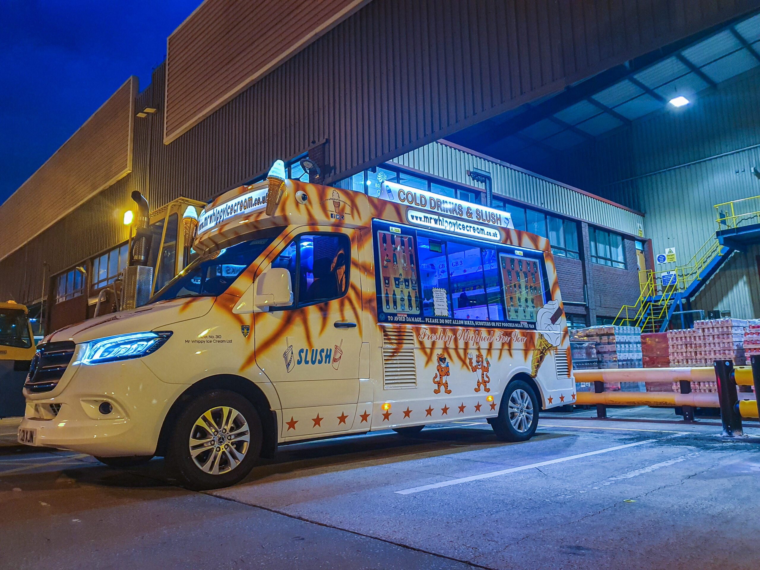 Office Call Out Ice Cream Van Hire