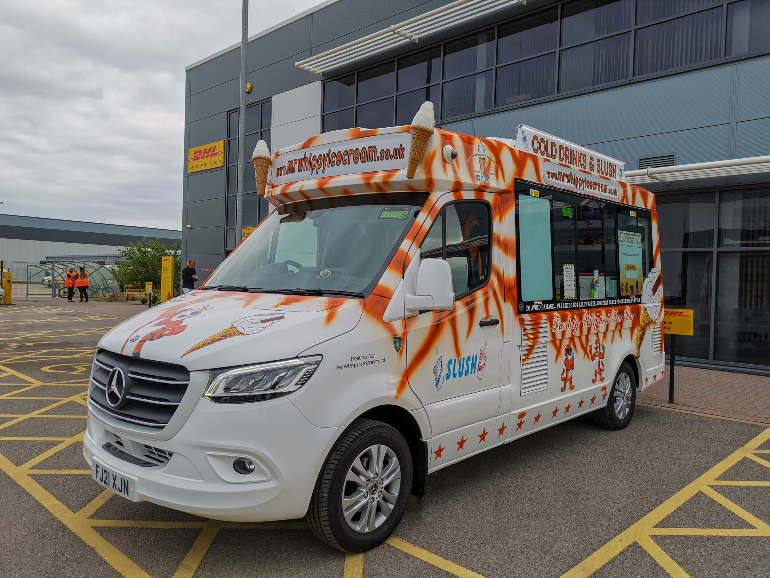 Office Call Out Ice Cream Van Hire