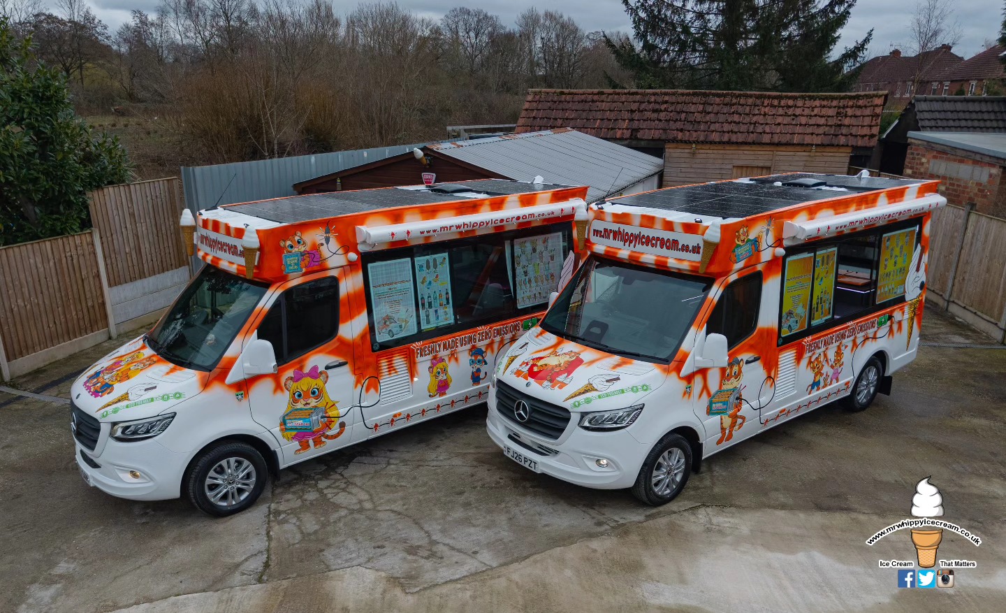 Electric Ice Cream Van Hire Manchester