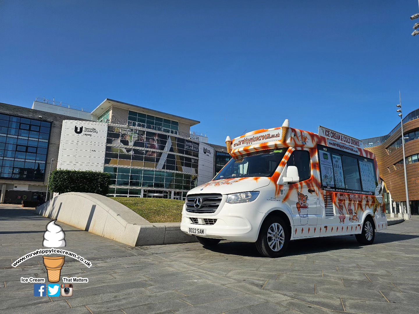 Ice Cream Van for School Events