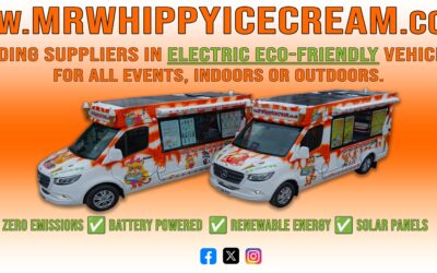 Zero emission ice cream van Stockport